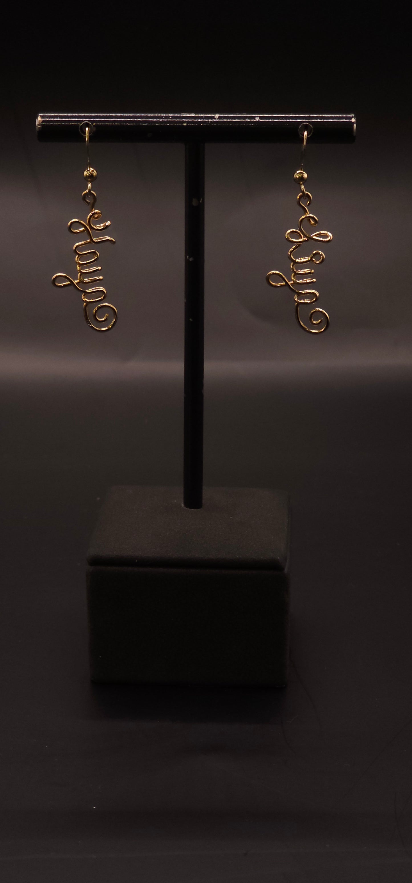 Haya & Liya – 14K Gold Filled Name Earrings | Essme