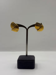 Elegant Gold-Plated Stainless Steel Earrings | Hypoallergenic & Tarnish-Resistant