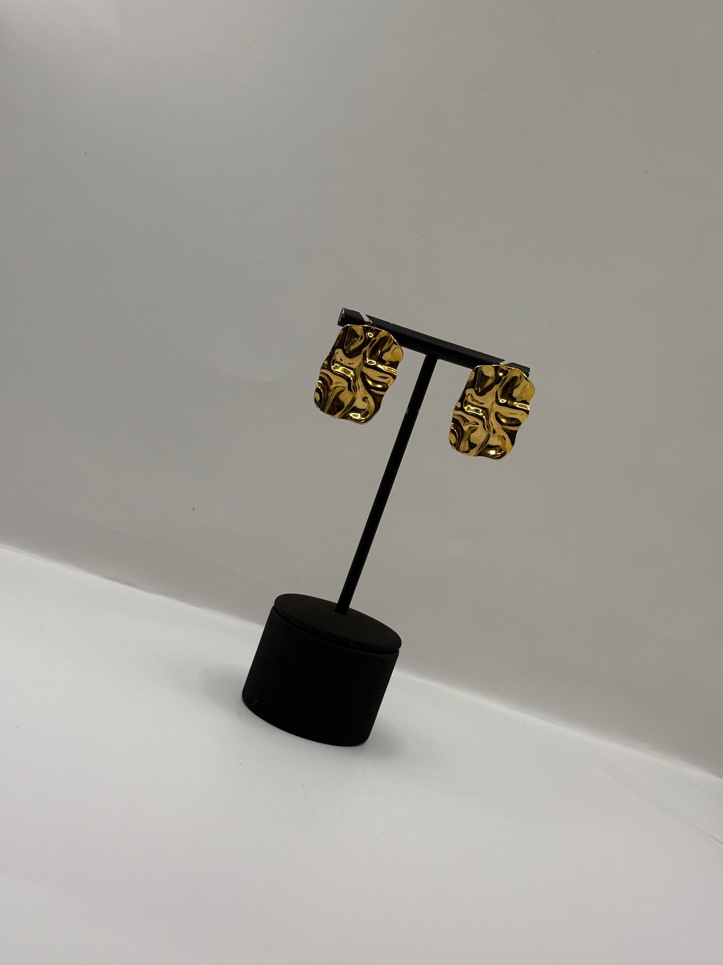 Elegant Gold-Plated Stainless Steel Earrings | Hypoallergenic & Tarnish-Resistant