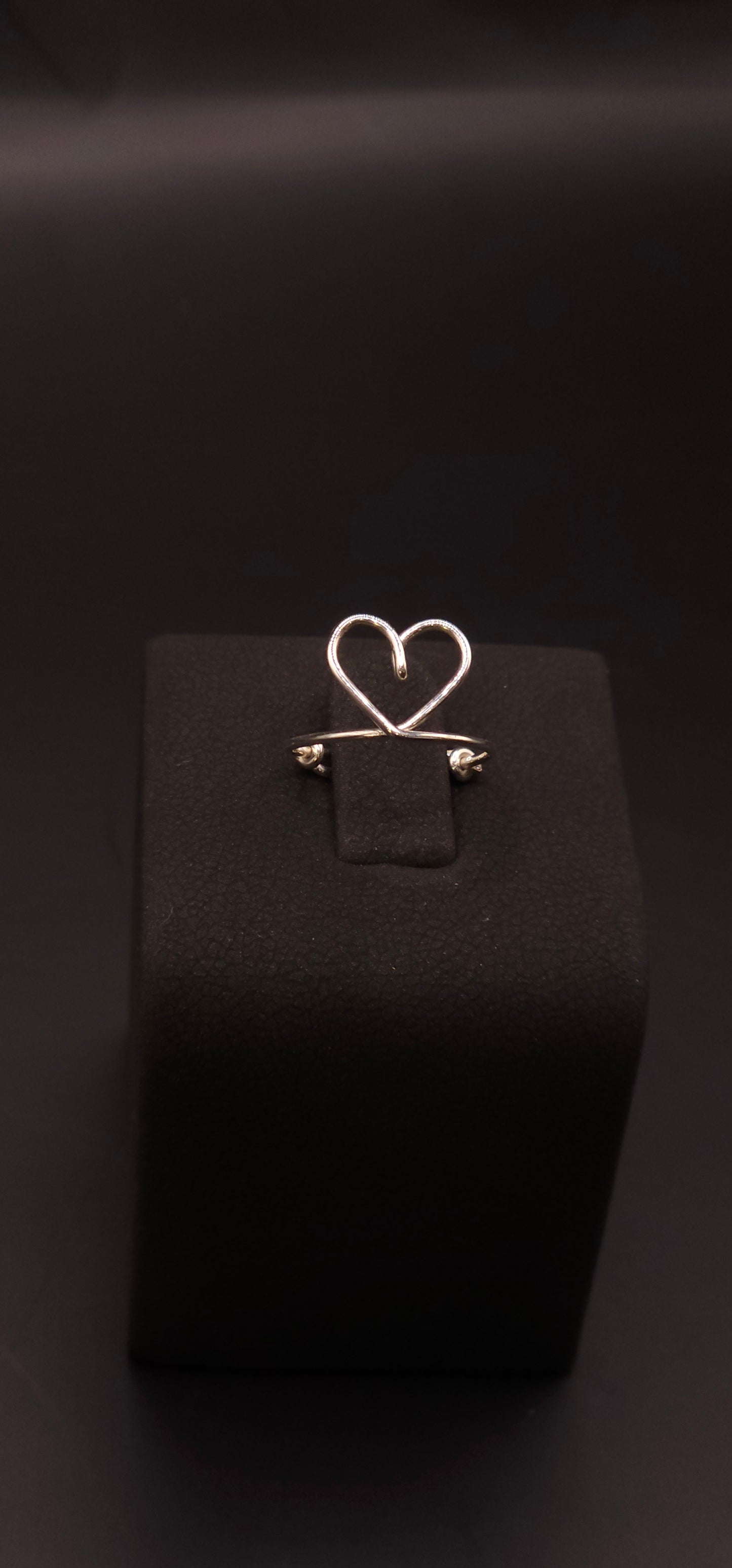 Little Heart – Silver Filled Adjustable Ring | Essme