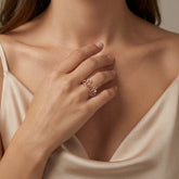 Dalia – 14K Gold Filled Adjustable Ring | Essme