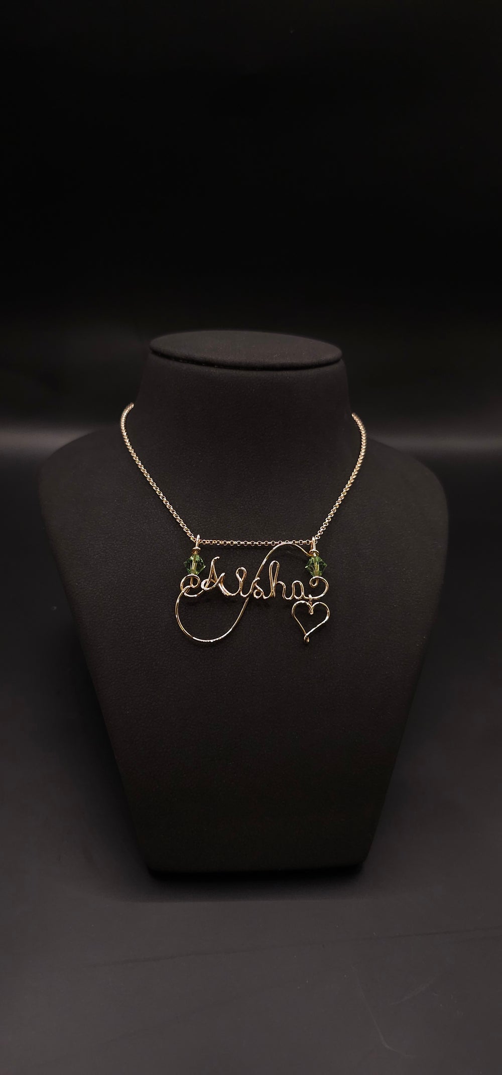 Aisha – 14K Gold Filled Name Pendant with Free Gold-Plated Necklace | Essme