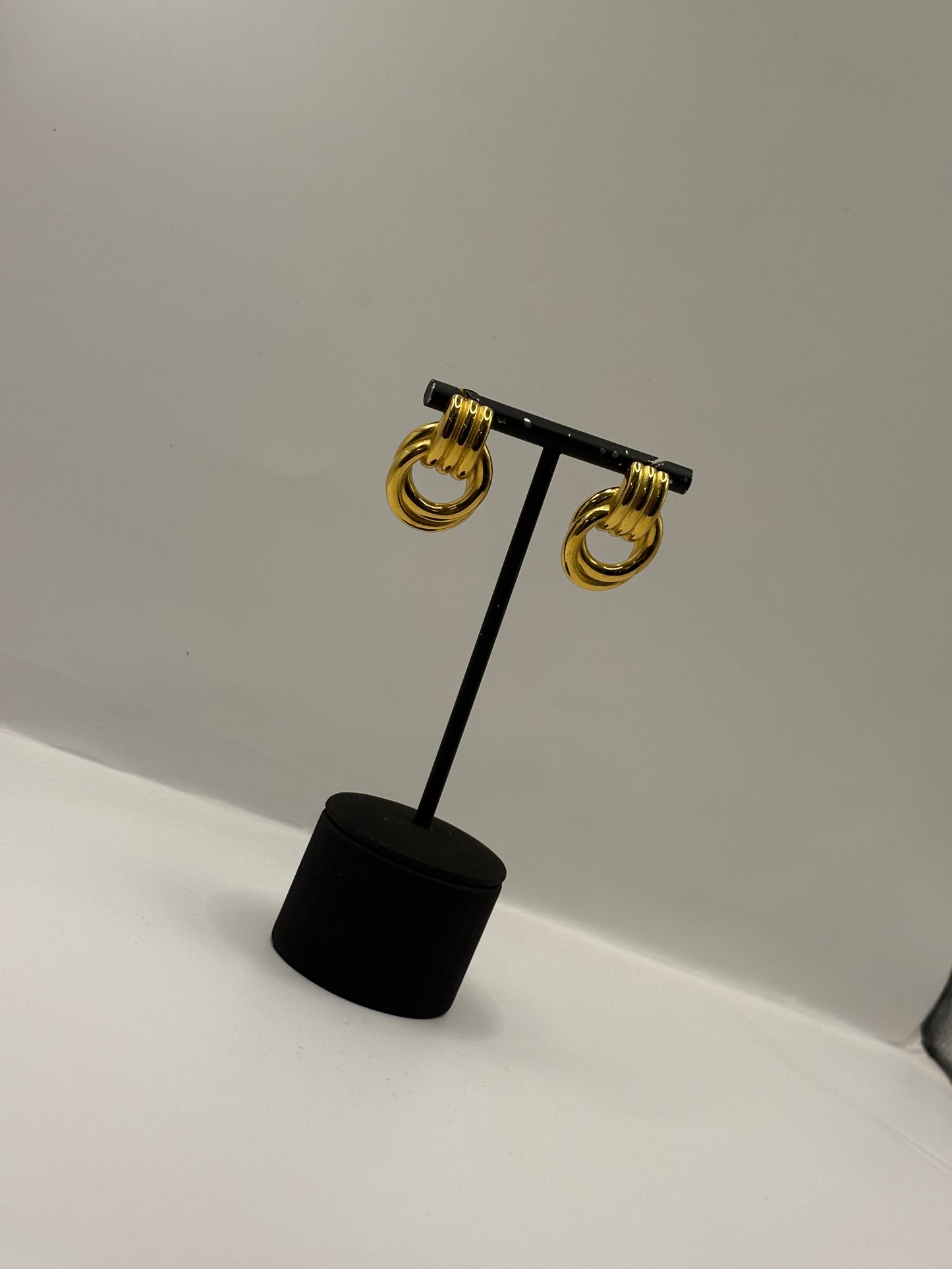 Elegant Gold-Plated Stainless Steel Earrings | Hypoallergenic & Tarnish-Resistant