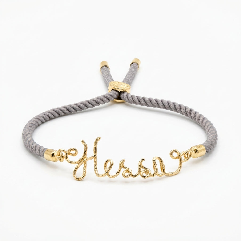Cord Bracelet for Woman UAE | 14K Gold Filled Cord Bracelet